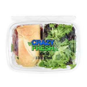 We're giving you the classic salad and sandwich lunch combo with our on-the-go Italian Sub & Salad with Ranch Deli Duo. It's a great lunch!