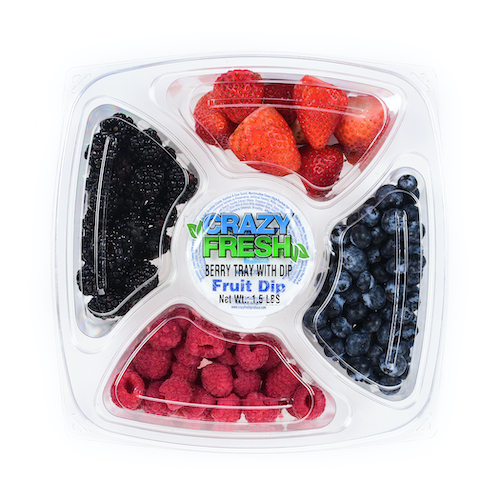 80822 Berry Tray with Dip