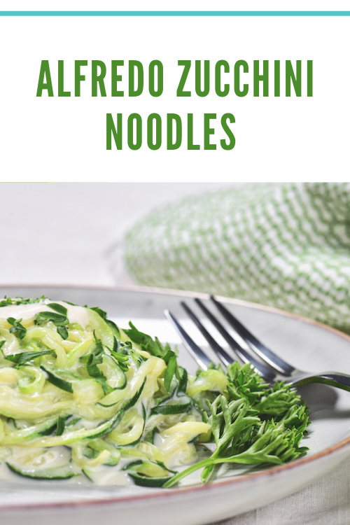Crazy Fresh Alfredo Zucchini Noodles Recipe